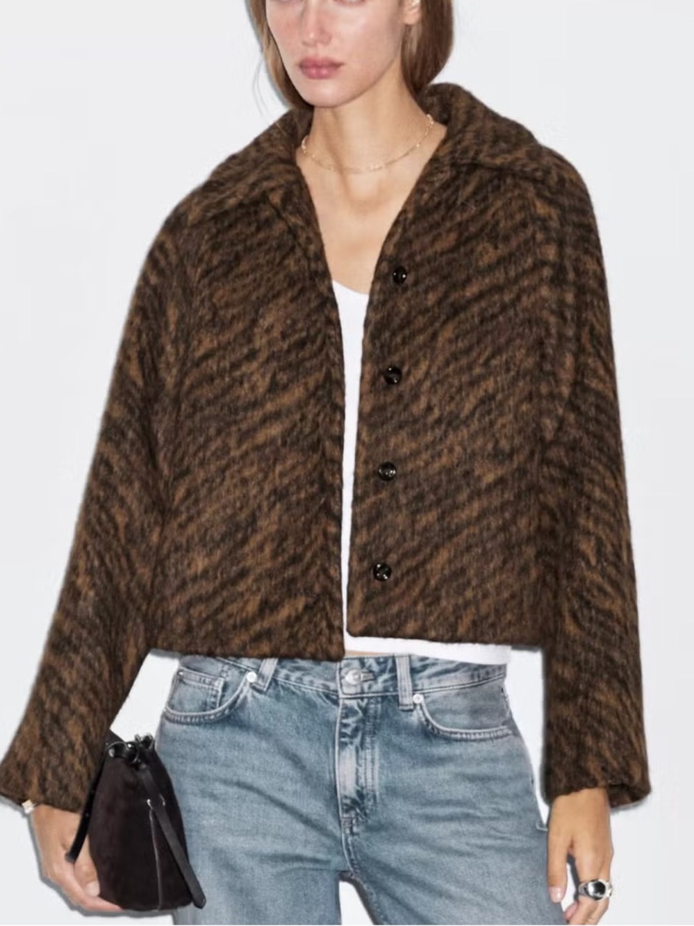 Massimo Dutti Leopard Jacket